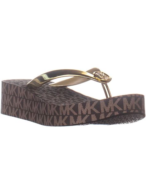 michael kors bedford platform flip flops|MICHAEL Michael Kors Women's Bedford Platform .